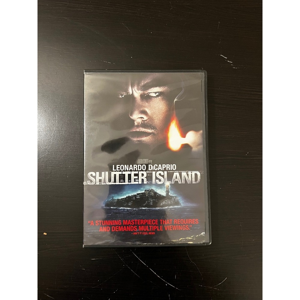 Shutter Island DVD Leonardo DiCaprio Martin Scorsese Psychological Thriller 2010